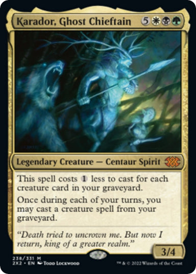 Image for Karador, Ghost Chieftain (238) - Magic: The Gathering