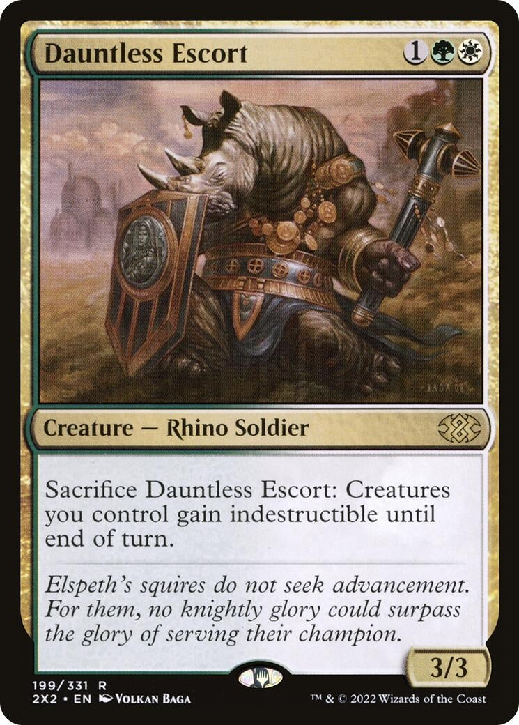 Image for Dauntless Escort (199) - Magic: The Gathering