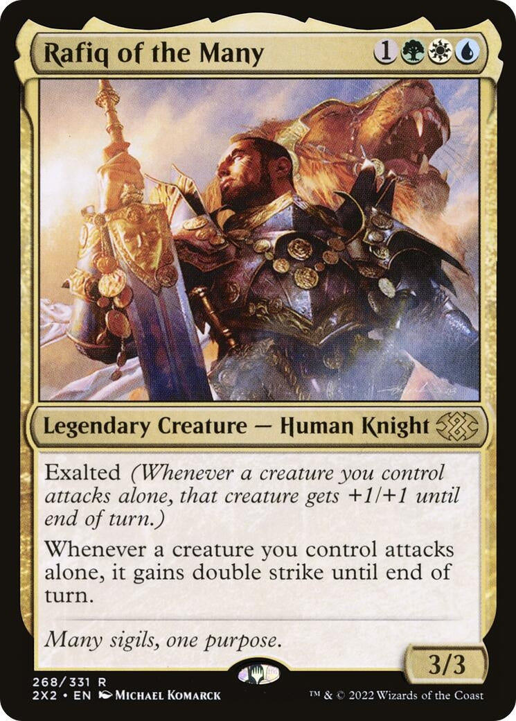 Image for Rafiq of the Many (268) - Magic: The Gathering