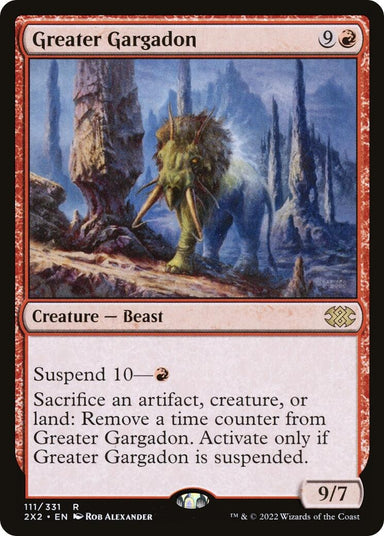 Image for Greater Gargadon (111) - Magic: The Gathering