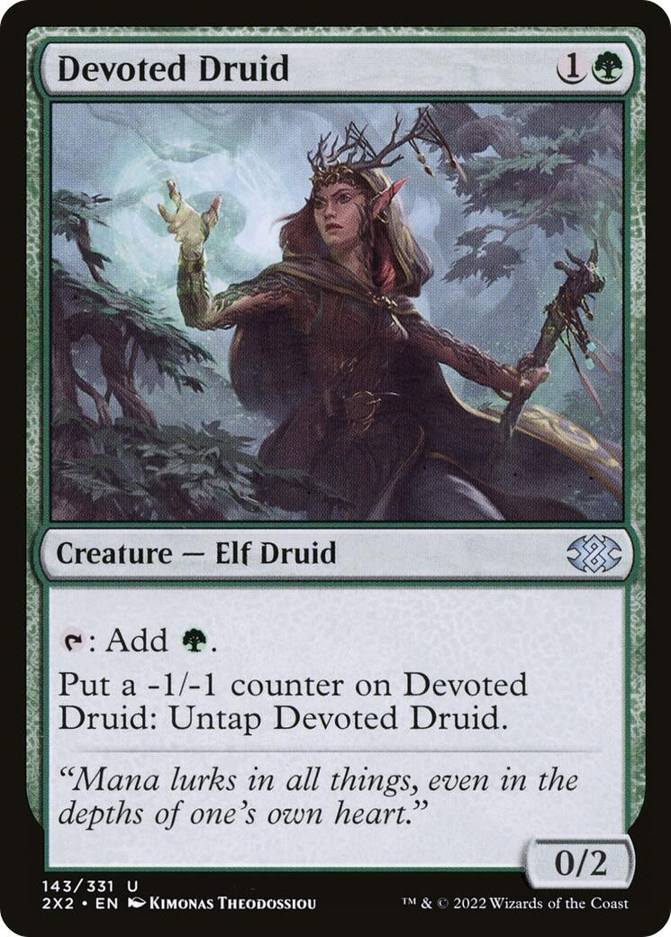 Image for Devoted Druid (143) - Magic: The Gathering