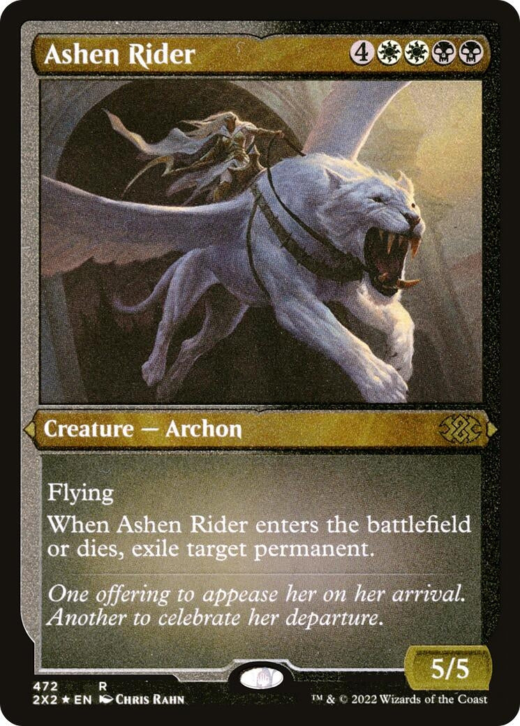 Image for Ashen Rider (Foil Etched) (472) - Magic: The Gathering