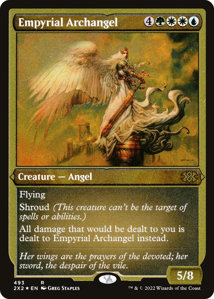 Image for Empyrial Archangel (Foil Etched) (493) - Magic: The Gathering