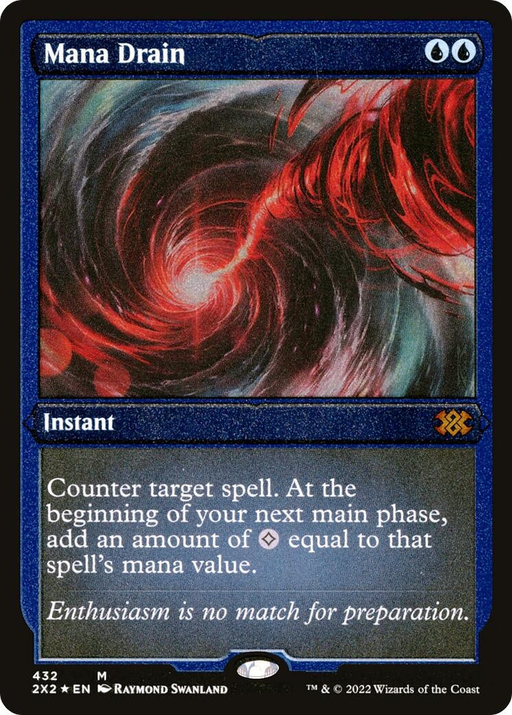 Image for Mana Drain (Foil Etched) (432) - Magic: The Gathering