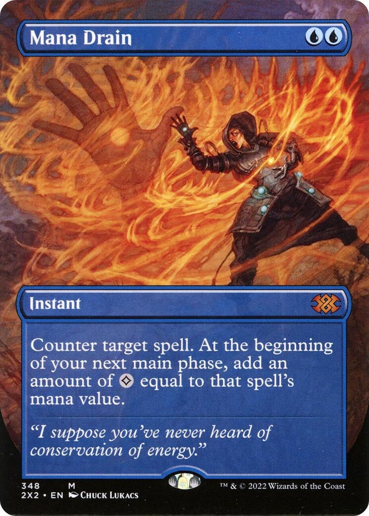 Image for Mana Drain (Borderless) (348) - Magic: The Gathering