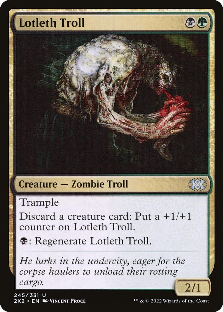 Image for Lotleth Troll (245) - Magic: The Gathering