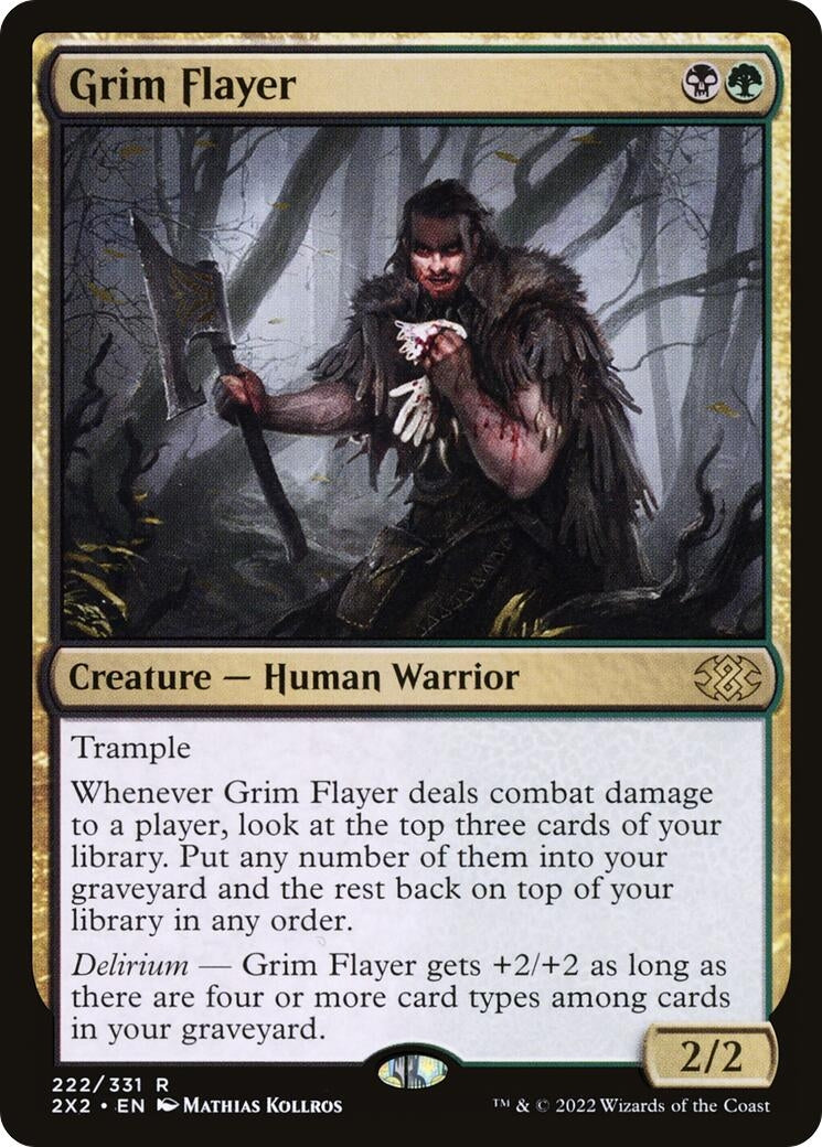 Image for Grim Flayer (222) - Magic: The Gathering
