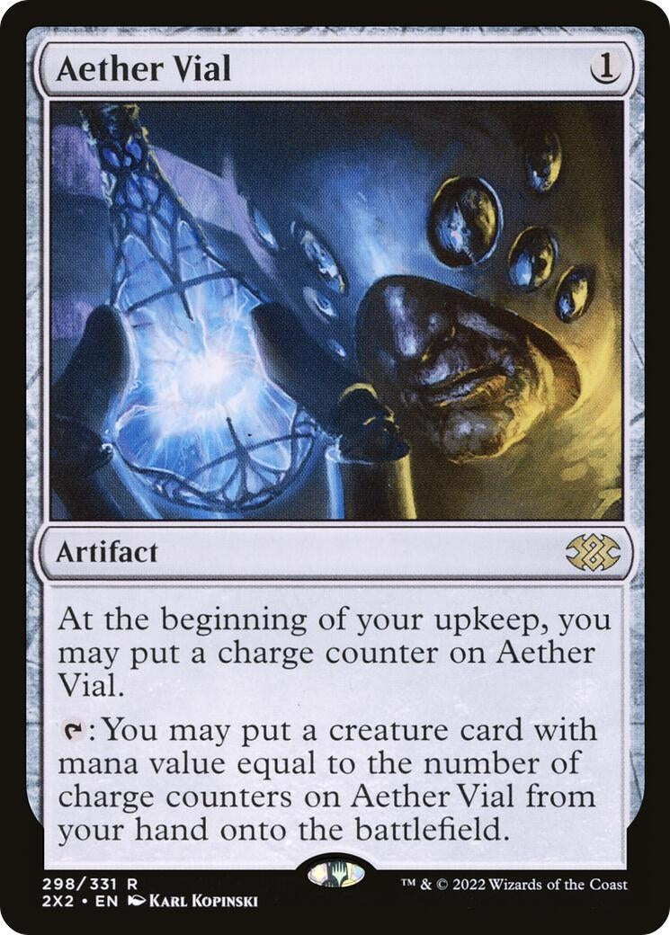 Image for Aether Vial (298) - Magic: The Gathering