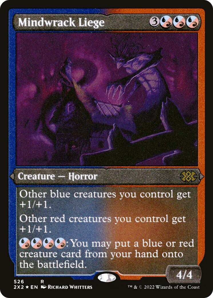 Image for Mindwrack Liege (Foil Etched) (526) - Magic: The Gathering