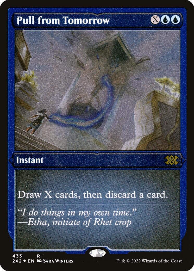 Image for Pull from Tomorrow (Foil Etched) (433) - Magic: The Gathering