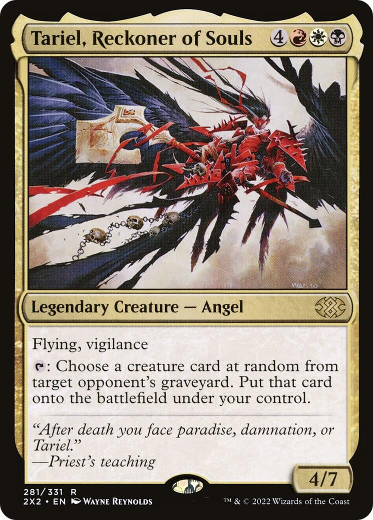 Image for Tariel, Reckoner of Souls (281) - Magic: The Gathering
