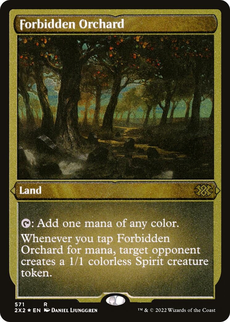 Image for Forbidden Orchard (Foil Etched) (571) - Magic: The Gathering