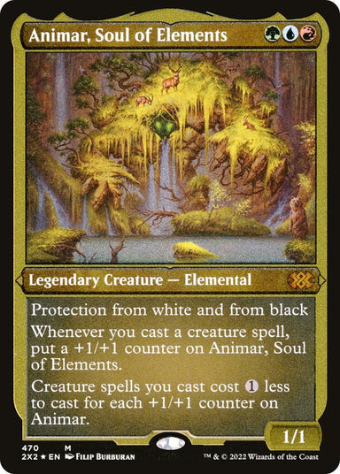 Image for Animar, Soul of Elements (Foil Etched) (470) - Magic: The Gathering