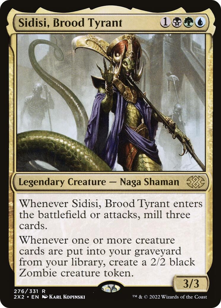 Image for Sidisi, Brood Tyrant (276) - Magic: The Gathering