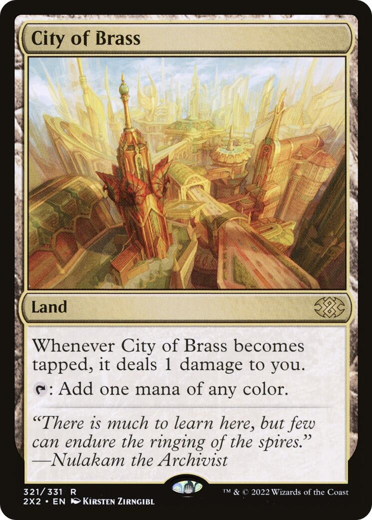 Image for City of Brass (321) - Magic: The Gathering