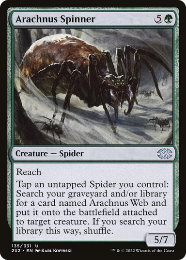 Image for Arachnus Spinner (135) - Magic: The Gathering