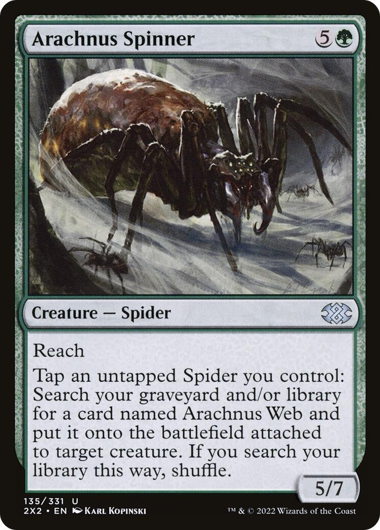 Image for Arachnus Spinner (135) - Magic: The Gathering