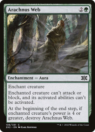 Image for Arachnus Web (136) - Magic: The Gathering
