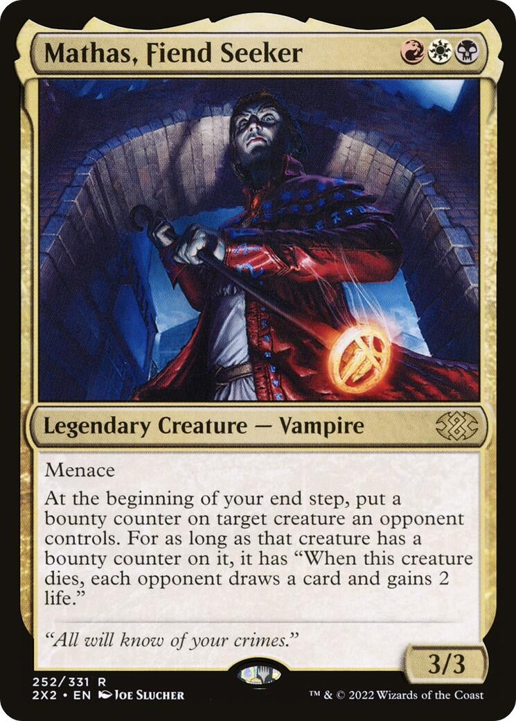 Image for Mathas, Fiend Seeker (252) - Magic: The Gathering