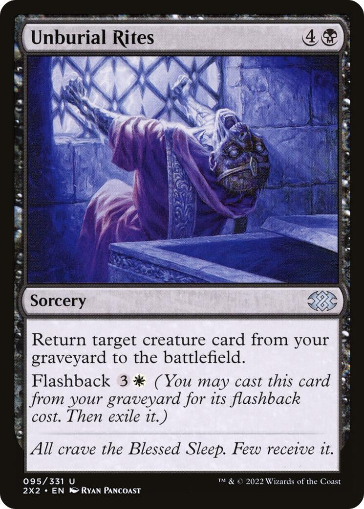 Image for Unburial Rites (95) - Magic: The Gathering