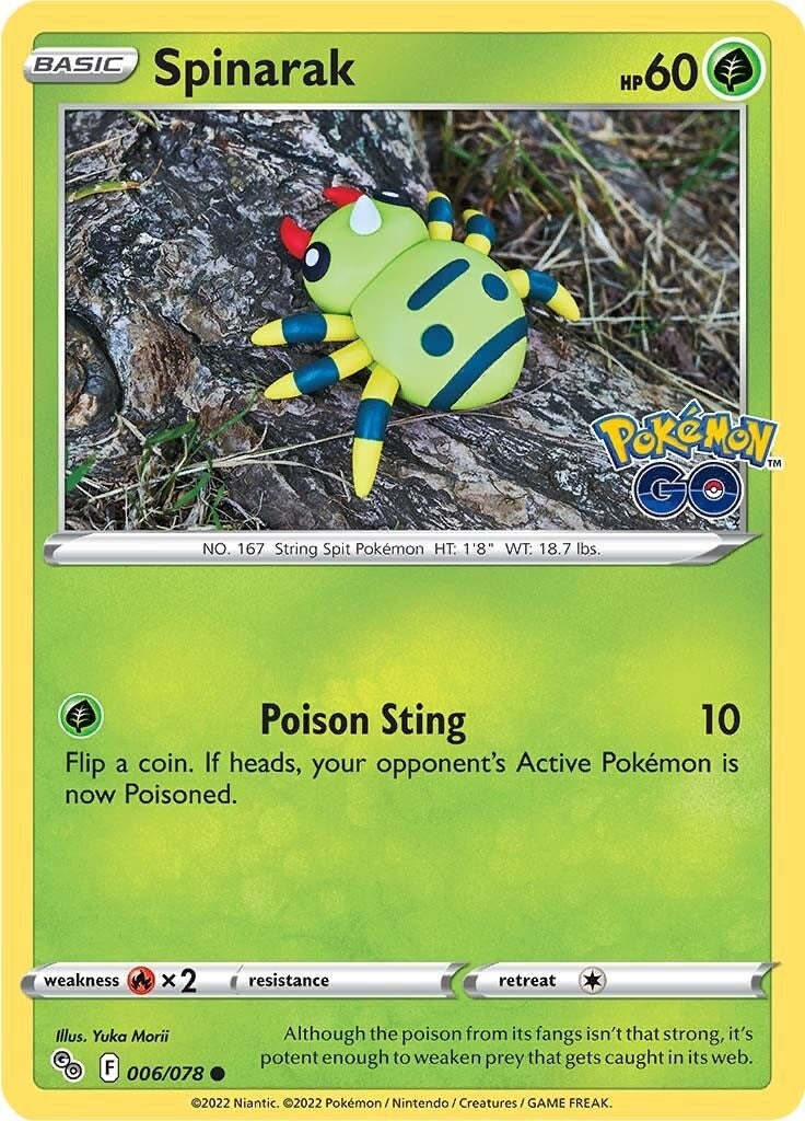 Spinarak (006/078) (Pokemon GO)