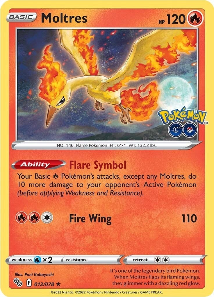 Moltres (012/078) (Pokemon GO)