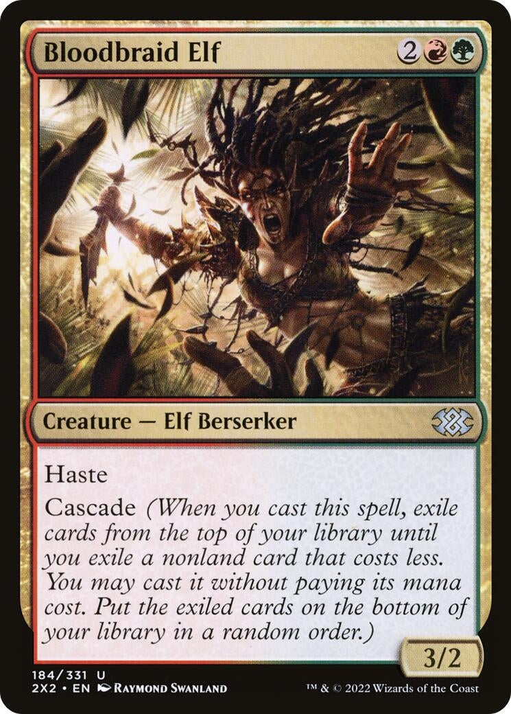 Image for Bloodbraid Elf (184) - Magic: The Gathering