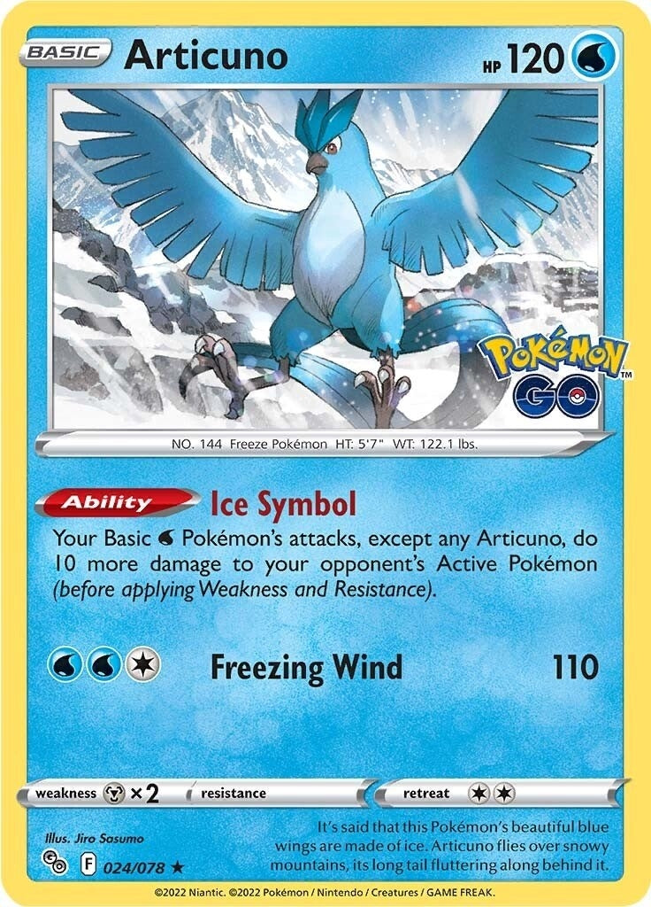 Articuno (024/078) (Pokemon GO)