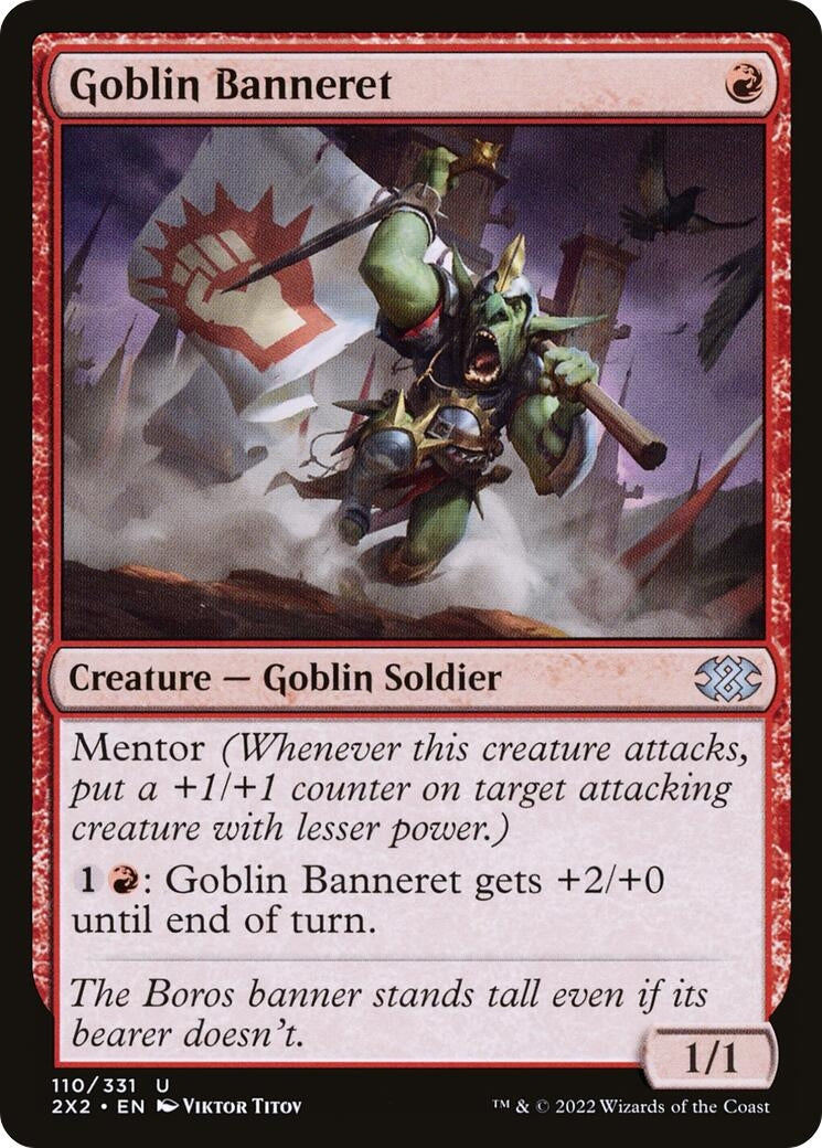 Image for Goblin Banneret (110) - Magic: The Gathering