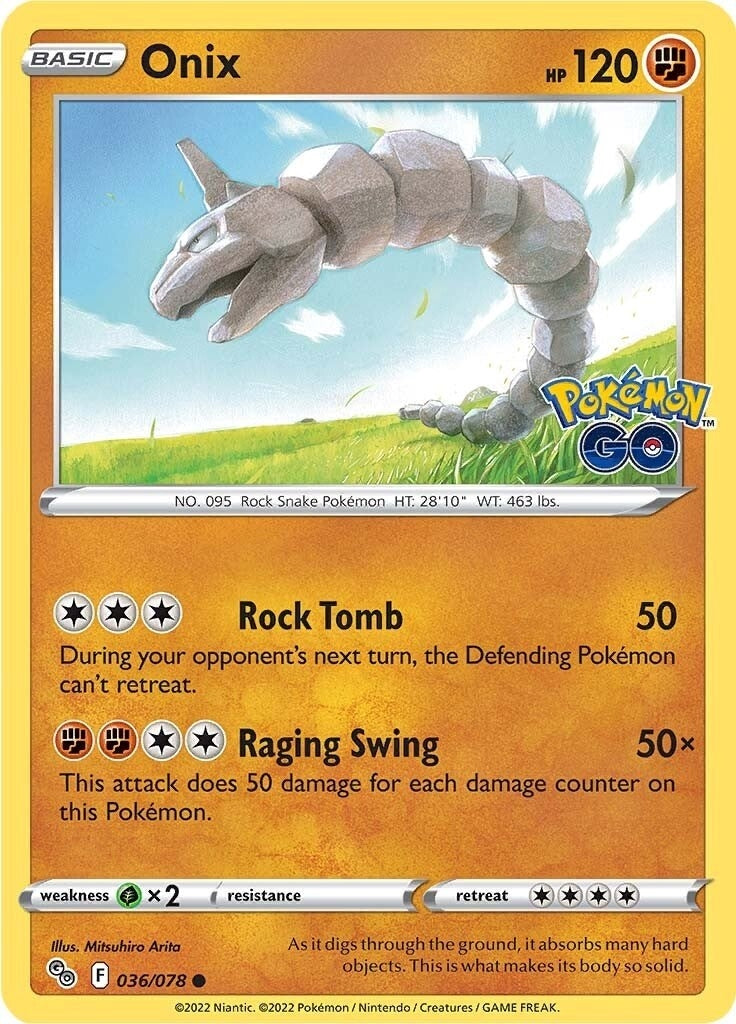 Onix (036/078) (Pokemon GO)