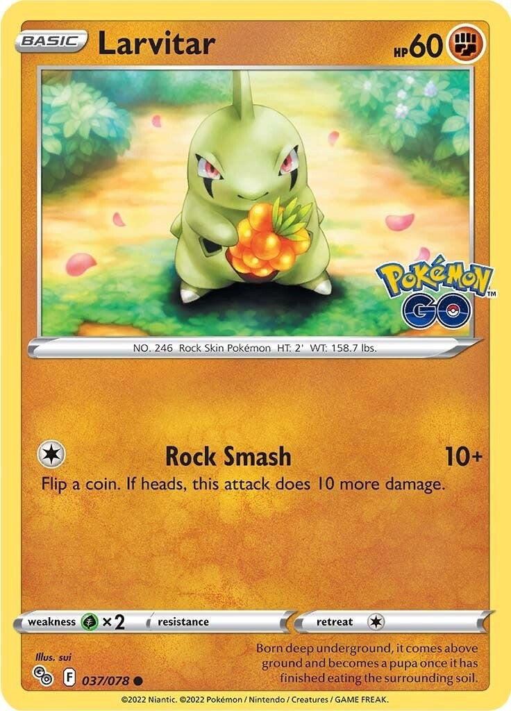 Larvitar (037/078) (Pokemon GO)