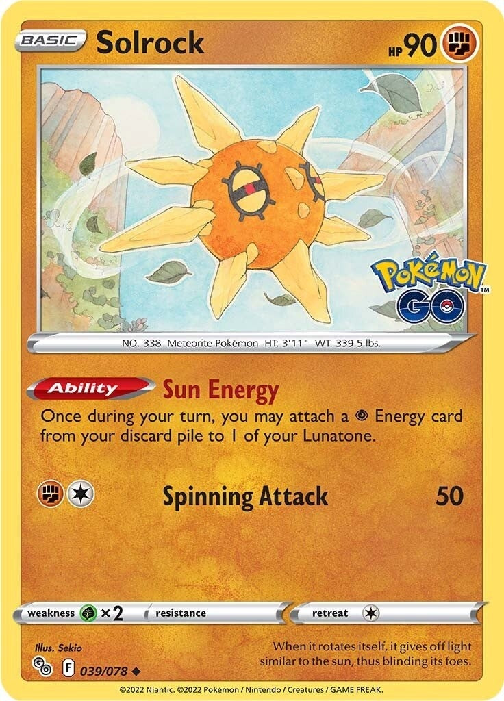 Solrock (039/078) (Pokemon GO)