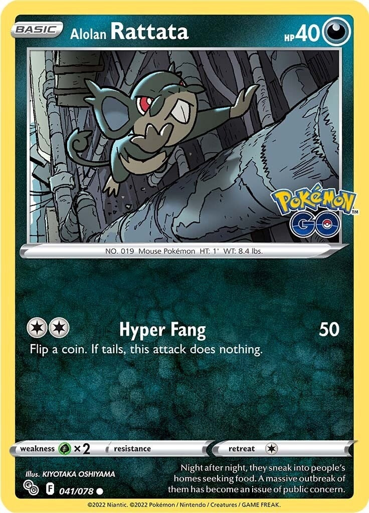 Alolan Rattata (041/078) (Pokemon GO)