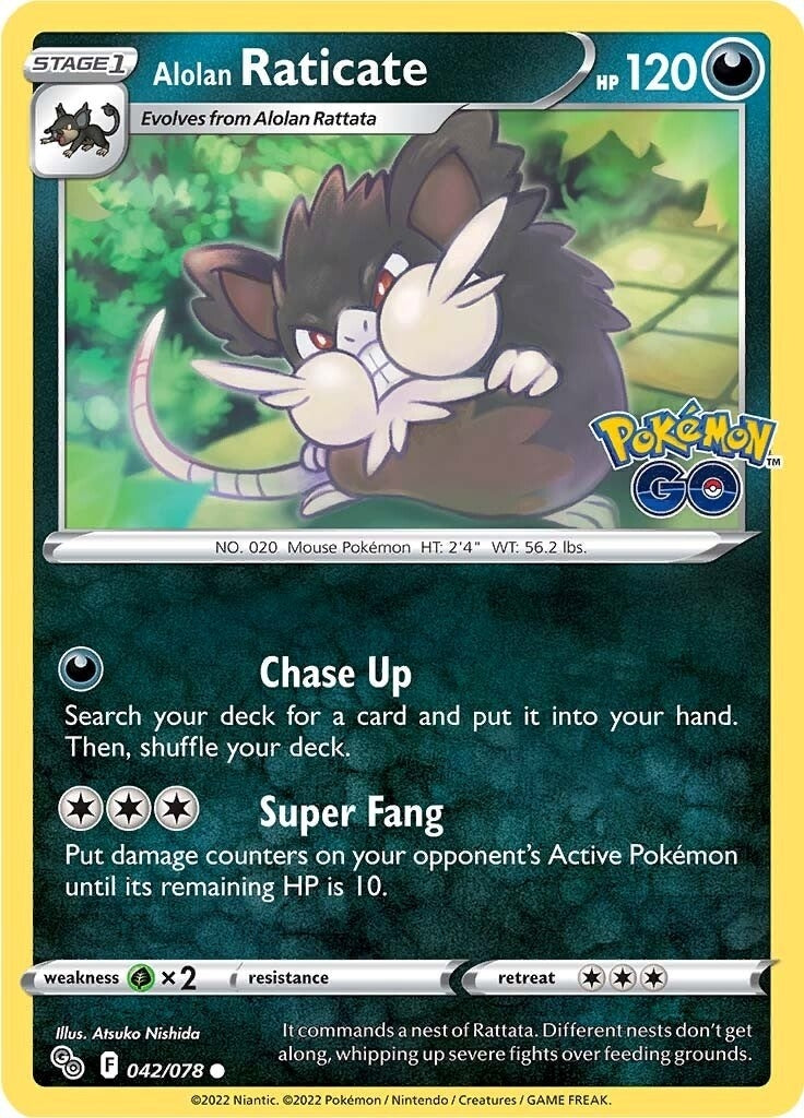Alolan Raticate (042/078) (Pokemon GO)