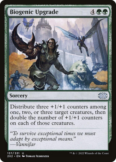 Image for Biogenic Upgrade (137) - Magic: The Gathering