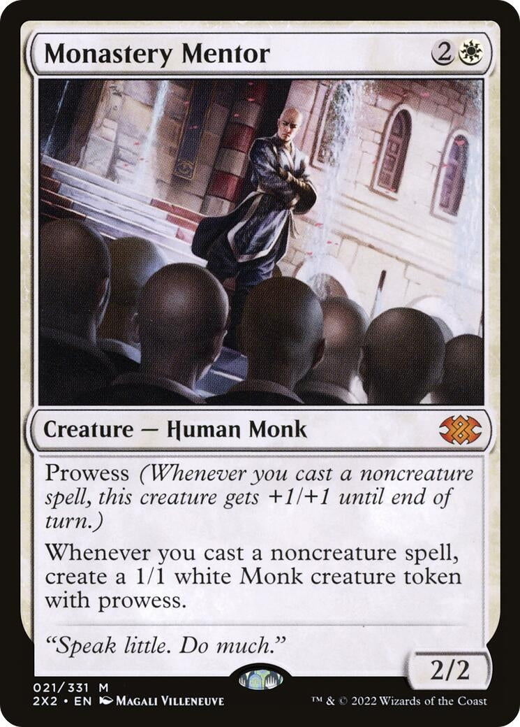 Image for Monastery Mentor (21) - Magic: The Gathering