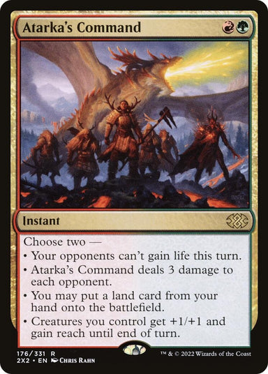 Image for Atarka's Command (176) - Magic: The Gathering