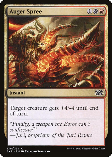 Image for Auger Spree (178) - Magic: The Gathering
