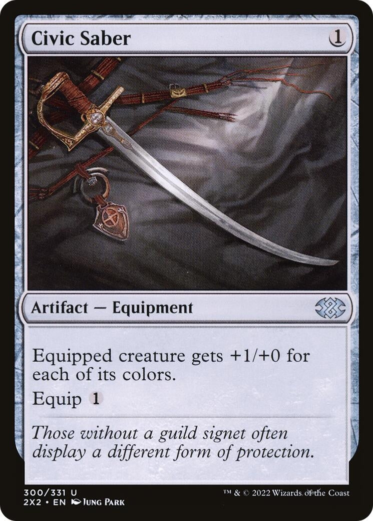 Image for Civic Saber (300) - Magic: The Gathering