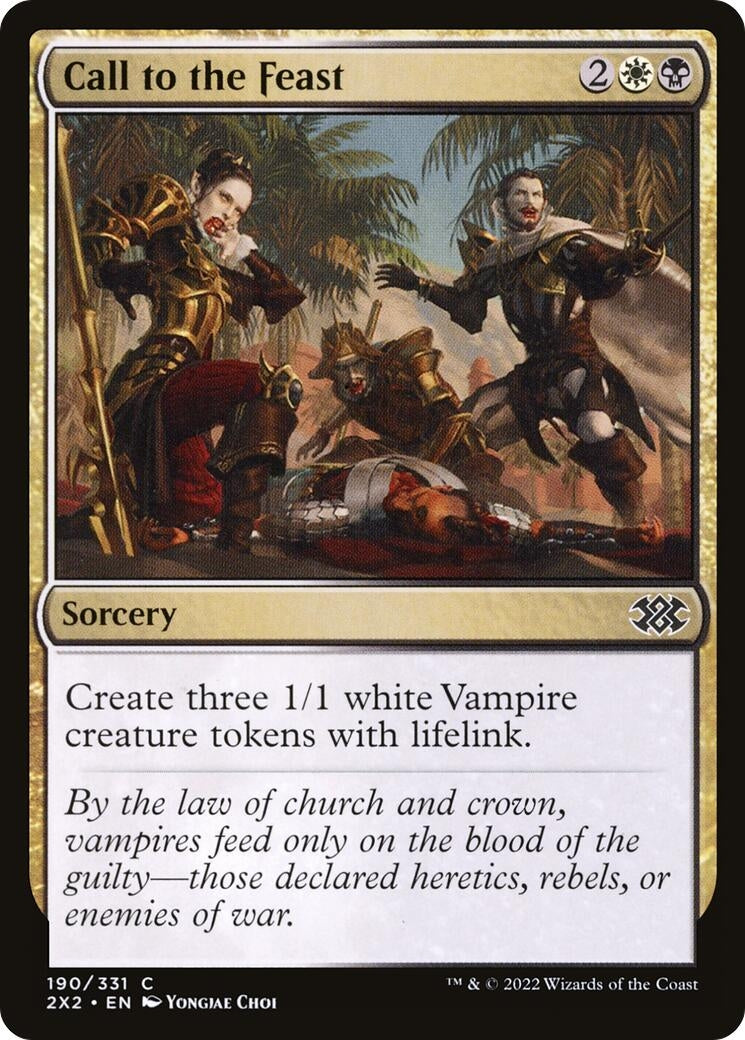 Image for Call to the Feast (190) - Magic: The Gathering