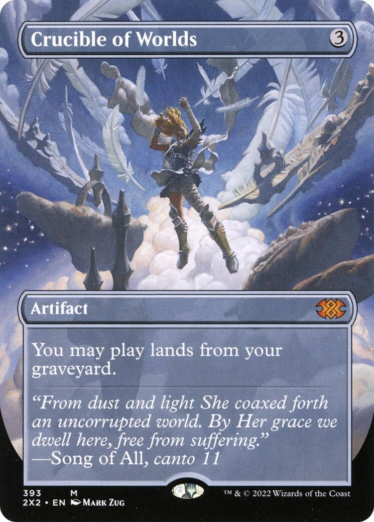 Image for Crucible of Worlds (Borderless) (393) - Magic: The Gathering