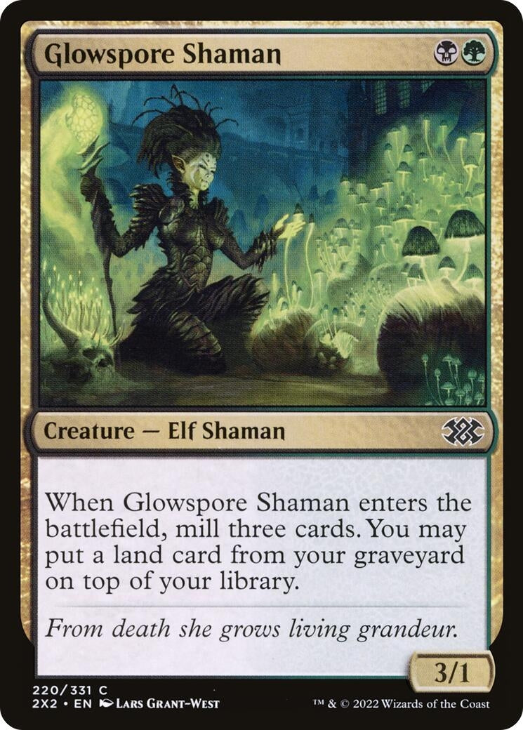 Image for Glowspore Shaman (220) - Magic: The Gathering