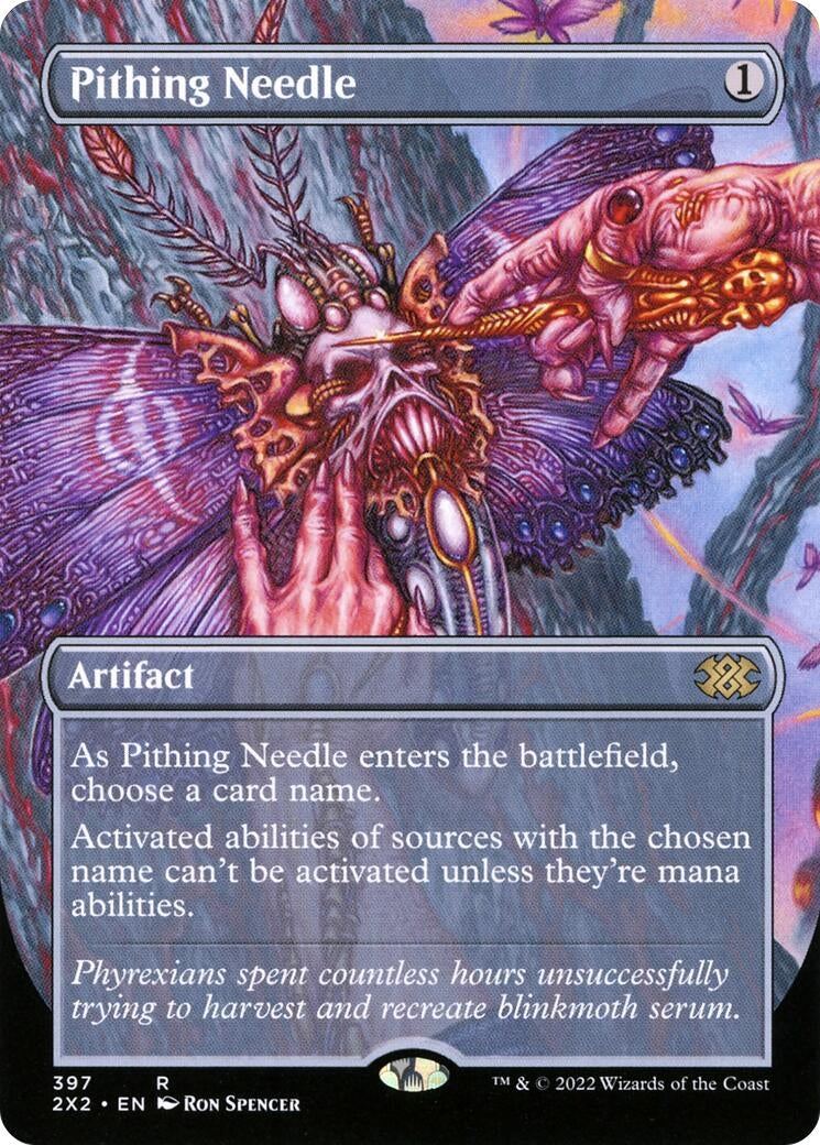 Image for Pithing Needle (Borderless) (397) - Magic: The Gathering