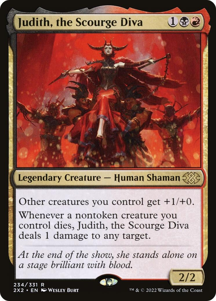 Image for Judith, the Scourge Diva (234) - Magic: The Gathering