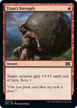 Image for Titan's Strength (128) - Magic: The Gathering