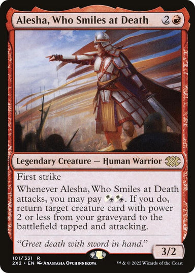 Image for Alesha, Who Smiles at Death (101) - Magic: The Gathering