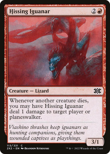 Image for Hissing Iguanar (113) - Magic: The Gathering