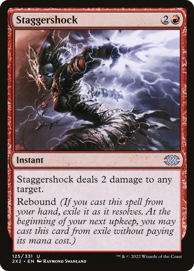 Image for Staggershock (125) - Magic: The Gathering