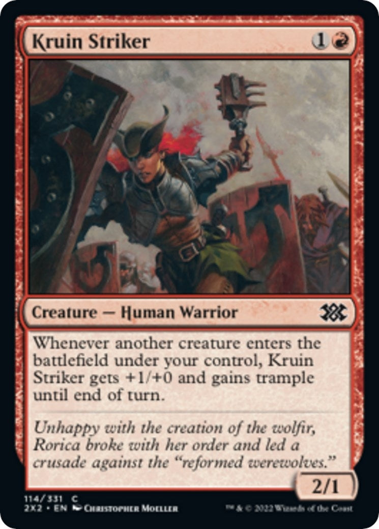 Image for Kruin Striker (114) - Magic: The Gathering