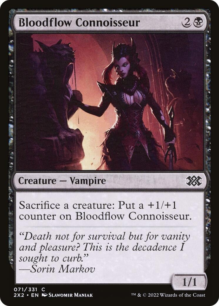 Image for Bloodflow Connoisseur (71) - Magic: The Gathering
